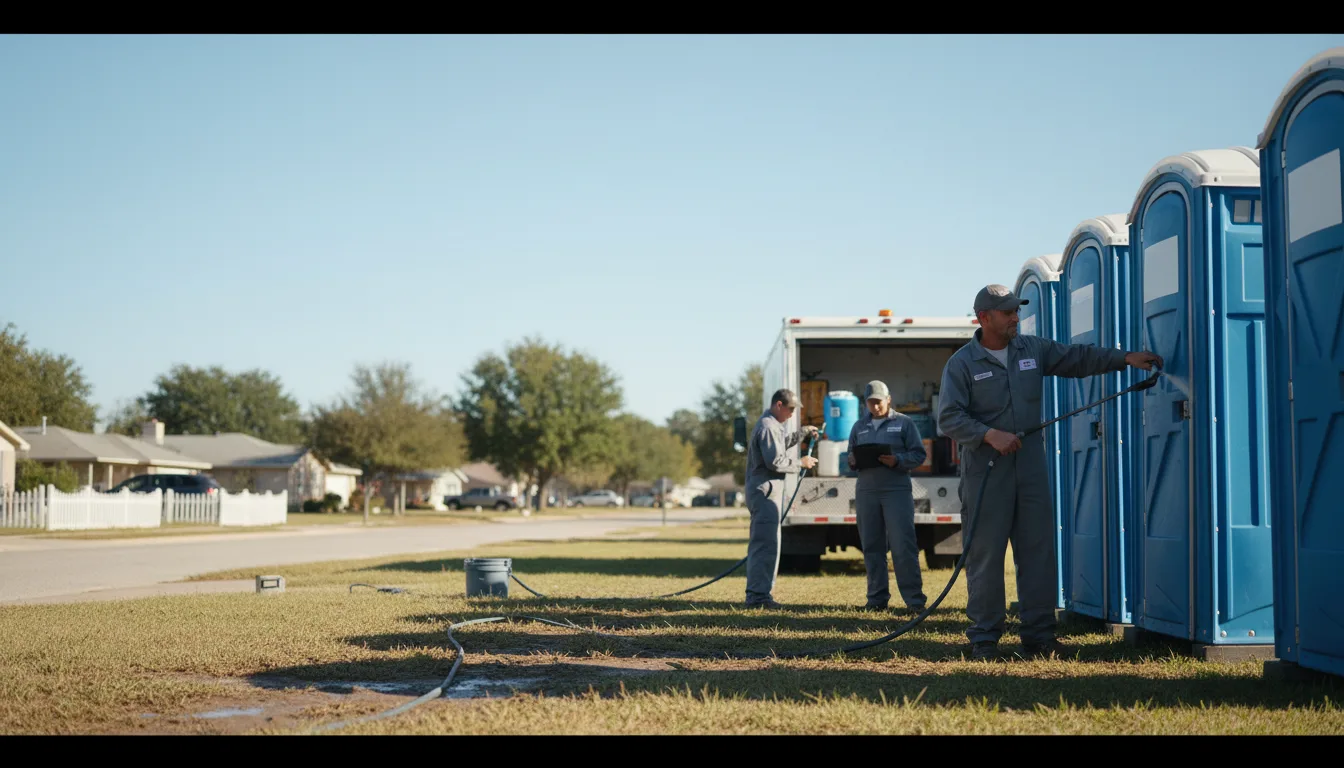 Long-Term Portable Toilet Rental in Watkins, MN near me